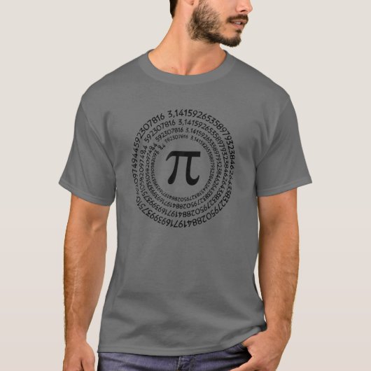 ハッピーPi日3.14 Pi番号記号数学先生Sc Tシャツ (正面)