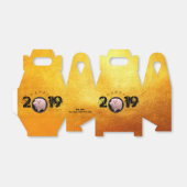 ハッピーPIg年2019オリジナル3D黄金の好意ボックス1 フェイバーボックス (折り畳みなし)