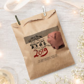 ハッピーPIg 2019年新年お気に入りパーソナライズされたバッグ フェイバーバッグ (クリップ留めされた状態)