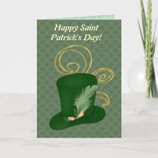 ハッピーSaint patricks dayカード シーズンカード (正面)