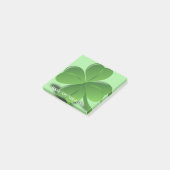 ハッピーSaint patricks dayグリーンシャムロック ポストイット (アングル)
