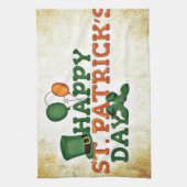 ハッピーSaint patricks day キッチンタオル (縦)
