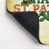 ハッピーSaint patricks day マウスパッド (コーナー)