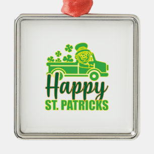 ハッピーSt patricks メタルオーナメント