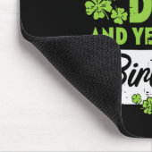 ハッピーSt patricks dayとYesそのマイ誕生日 マウスパッド (コーナー)