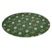 ハッピーSt patricks dayウェルシュワイヤキツネテリアドッグス カッティングボード (角)