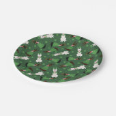 ハッピーSt patricks dayドベルマンドッグス ペーパープレート (アングル)