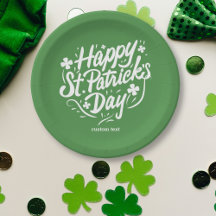 ハッピーSt patricks dayパーティーカスタムアイリッシュシャームロック