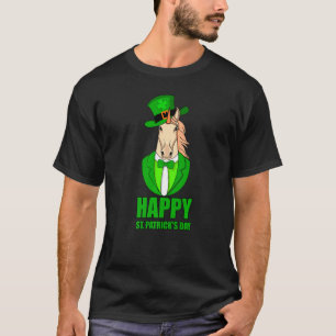 ハッピーSt patricks dayパーティー衣装アイリッシュユニコーンK Tシャツ