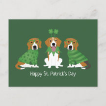 ハッピーSt patricks dayビーグルドッグス