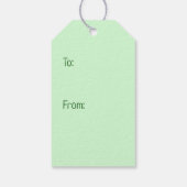 ハッピーSt patricks dayピットブルドッグス ギフトタグ (裏面)