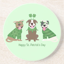 ハッピーSt patricks dayピットブルドッグス コースター