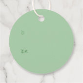 ハッピーSt patricks dayフランスのブルドッグ フェイバータグ (裏面)