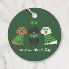 ハッピーSt patricks dayマルティプードーズ フェイバータグ