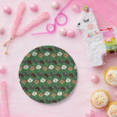 ハッピーSt patricks dayマルティプードーズ ペーパープレート (パーティー)