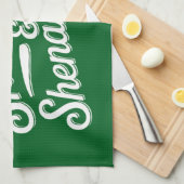 ハッピーSt patricks dayラッキーシャムロック&シェナニガン キッチンタオル (四つ折り)