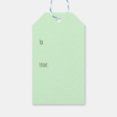 ハッピーSt patricks dayラブラドールレトリエバードッグ ギフトタグ (裏面)