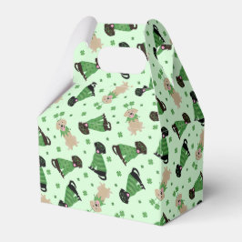 ハッピーSt patricks dayラブラドールレトリエバードッグ フェイバーボックス