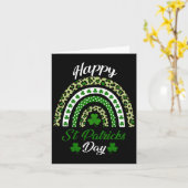 ハッピーSt patricks dayレインボーSt patricks dayラック カード (黄色い花)