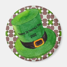 ハッピーSt patricks dayレプレシャンハットシャムロック