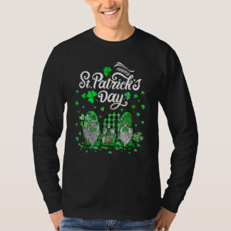 ハッピーSt patricks day三格言シャームロックエッセント Tシャツ