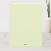 ハッピーst patricks day格言 カード (裏面)