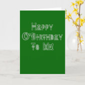 ハッピーSt patricks day誕生日 カード (黄色い花)