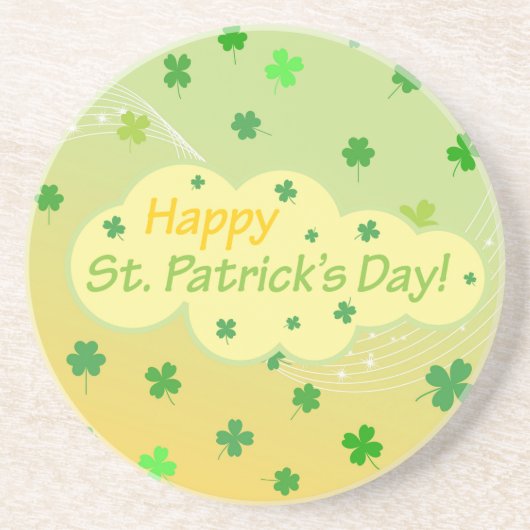 ハッピーSt patricks day1 コースター (正面)