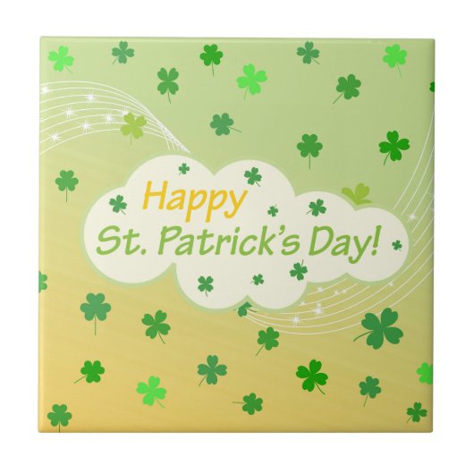 ハッピーSt patricks day1 タイル (正面)