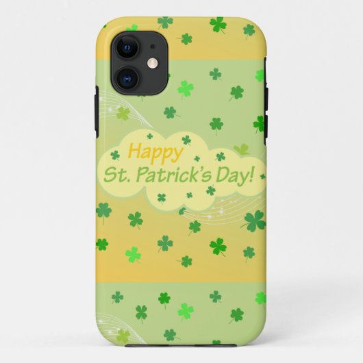 ハッピーSt patricks day1 Case-Mate iPhoneケース (裏面)