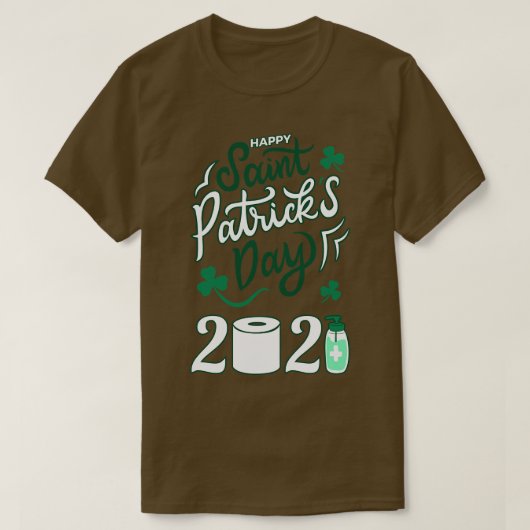 ハッピーSt patricks day2021 III Tシャツ (デザイン正面)