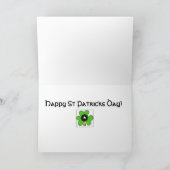 ハッピーSt patricks day-おもしろカード カード (内部)