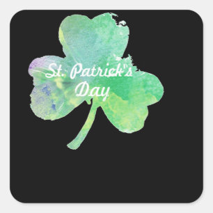 ハッピーSt patricks day スクエアシール