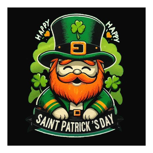 ハッピーSt patricks day フォトプリント (正面)