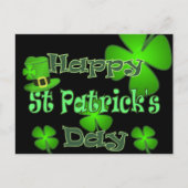 ハッピーSt patricks day ポストカード (正面)