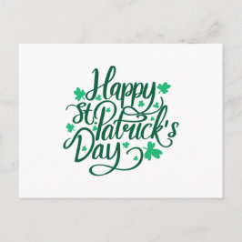 ハッピーSt patricks day ポストカード