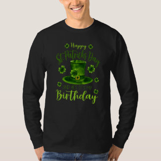 ハッピーSt patricks dayitsマイ誕生日アイリ生まれッシュB Tシャツ