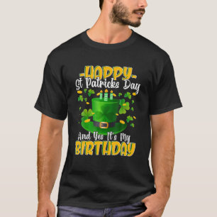 ハッピーSt patricks dayitsマイ誕生日アイリ生まれッシュB Tシャツ