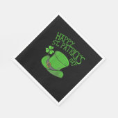 ハッピーSt patricks dayTシャツ スタンダードランチョンナプキン (角)