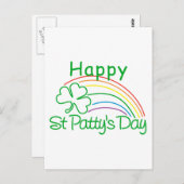 ハッピーSt patty's day ポストカード (正面/裏面)