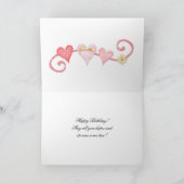 ハッピーSweet sixteen娘 カード (内部)