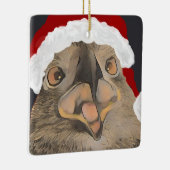 ハッピーSWFLイーグレットE9クリスマスオーナメントのライトトーン セラミックオーナメント (右)