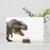 ハッピーTレックス誕生日 シーズンカード (スタンド正面)