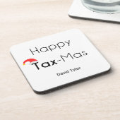 ハッピーTaxMas コースター (左側)