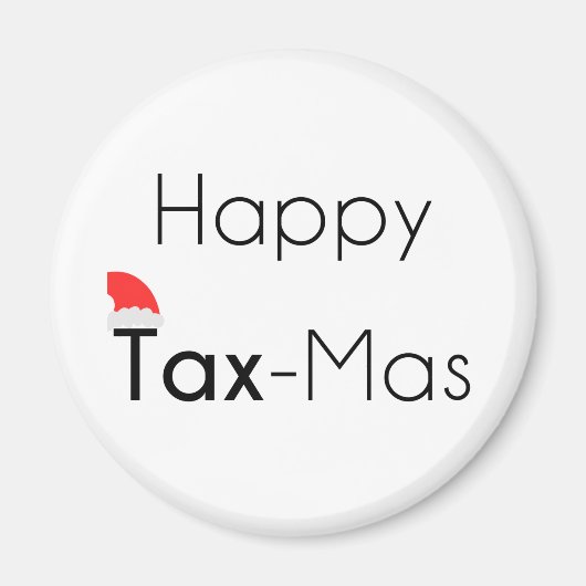 ハッピーTaxMas マグネット (正面)