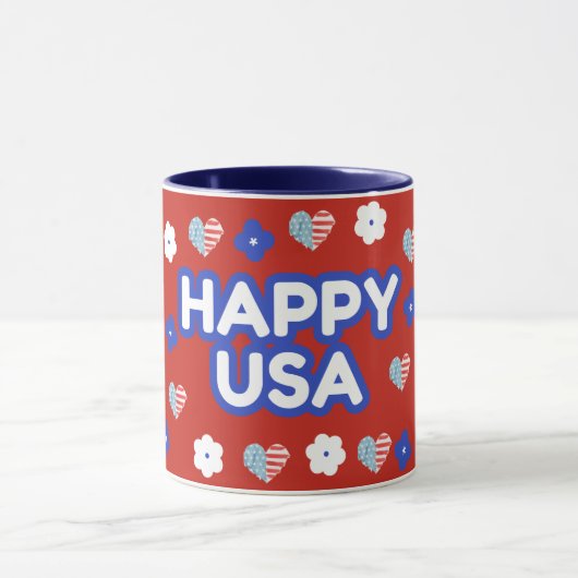 ハッピーUSA マグカップ (中央)