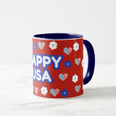 ハッピーUSA マグカップ (正面右)