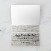 ハッピ素朴ーノルズヒヤシンス-グリーティングカード シーズンカード (内部)