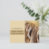 ハッピ結婚ーポストカード ポストカード (スタンド正面)