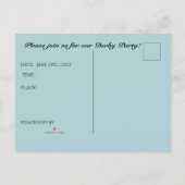 ハッファンシートダービーパーティの招待状 インビテーションポストカード (裏面)